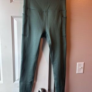 Green High-Waisted Leggings